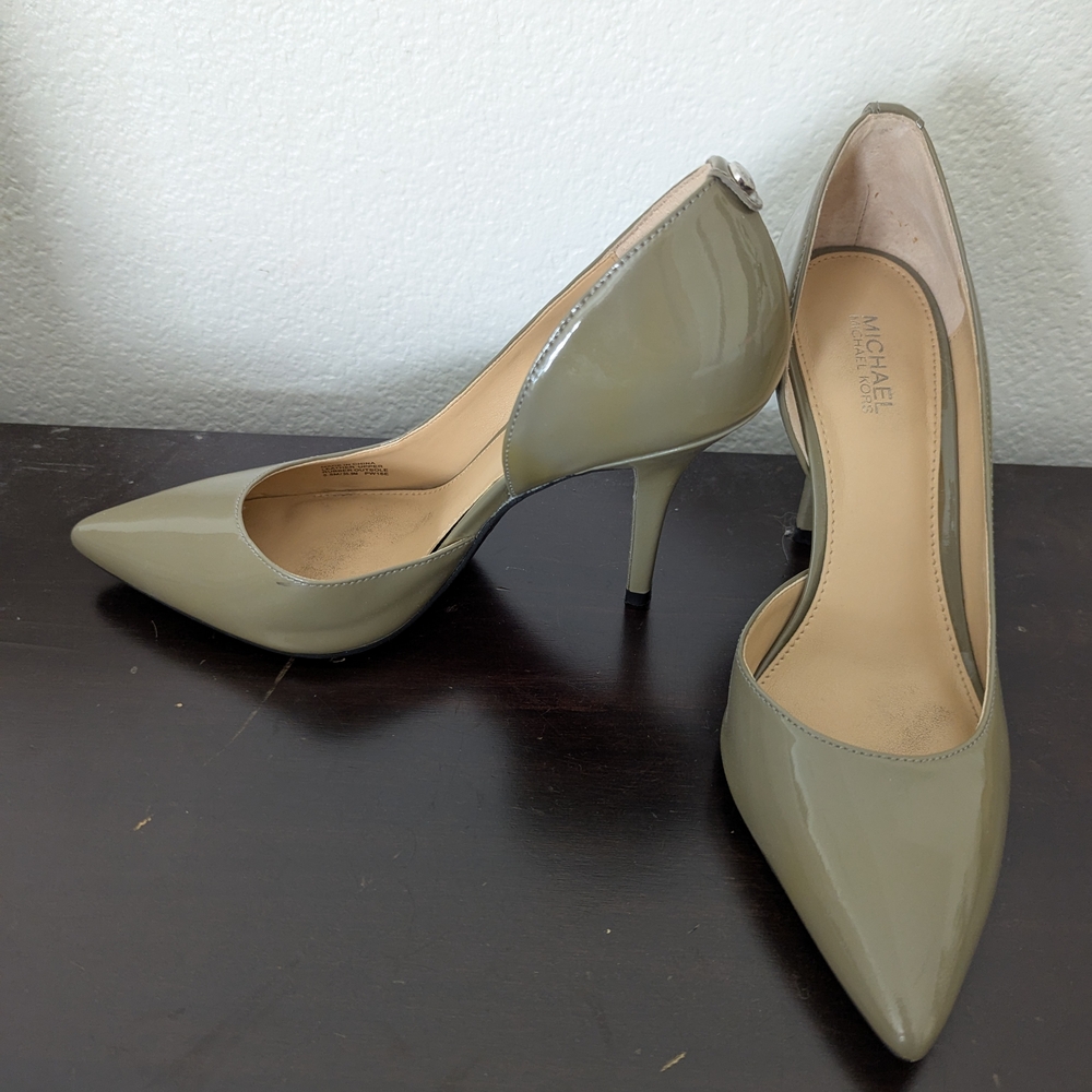 Michael Kors Sage Green Heels